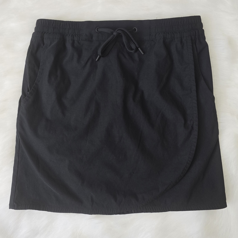 Women's Eddie Bauer Tulip Hem Skort XS Black - Picture 1 of 7